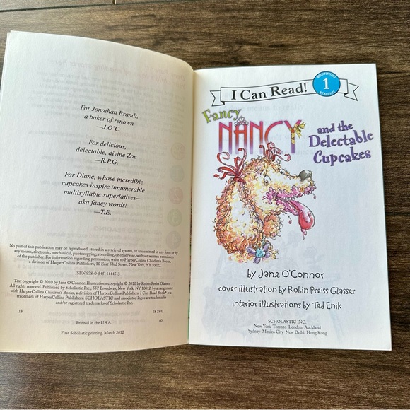 Fancy Nancy Book Lot - Fancy Nancy I Can Read Books, Fancy Nancy Christmas, etc - Picture 11 of 16